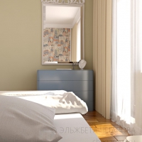 3D визуализация спальни 12.6 м2. Проект «Классические чтения»