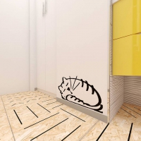 3D визуализация. Детская ванная комната, 2 этаж. Проект «Соренто»